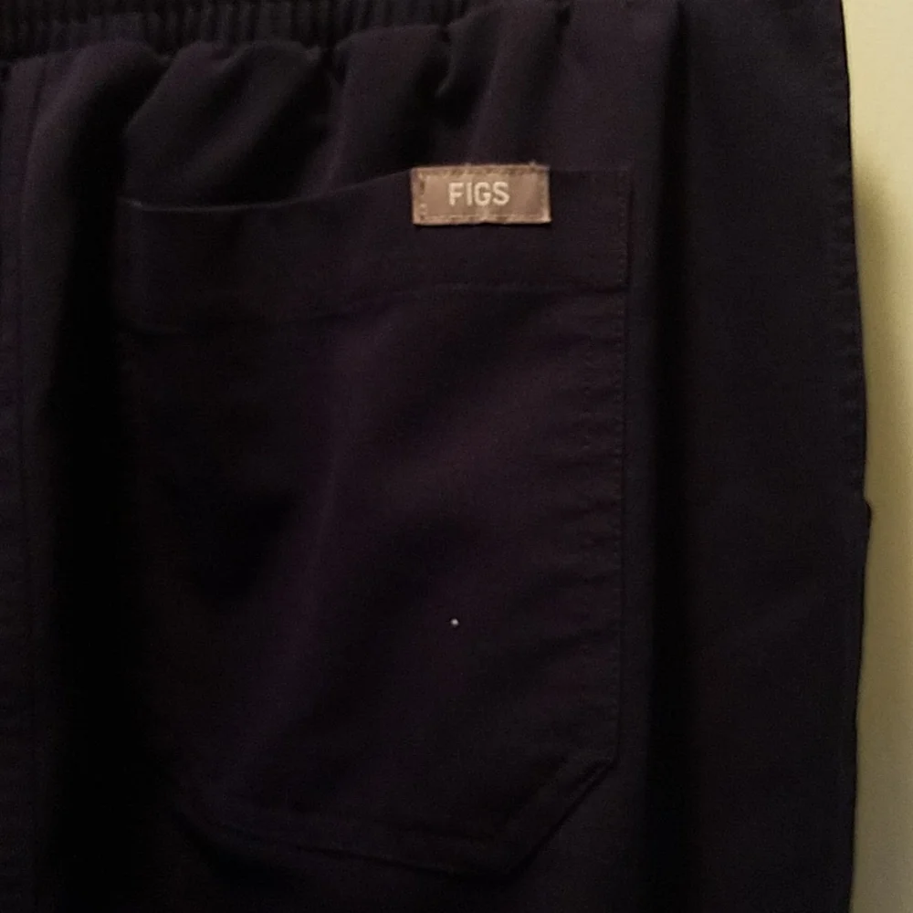 Women Figs Technical Collection Scrub Pants Navy Blue Size Small - Picture 5 of 7
